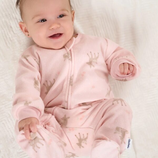 Baby and Toddler Neutral Microfleece Blanket Sleeper Pajamas, 3-Pack, Sizes 0/3M-5T
