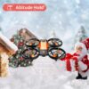 V8c Drone with 720P HD Camera for Adults and Children FPV Real-Time Video, 2 Modular Batteries and Storage Bag, Orange