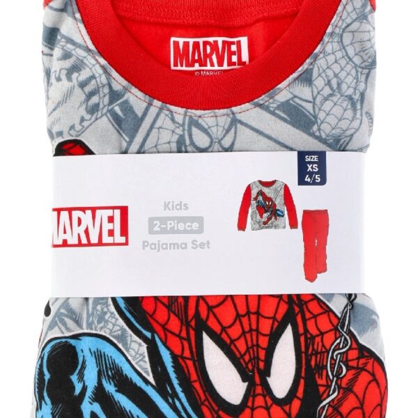 Spiderman Boys Long Sleeve Top and Pants Pajama Set, 2-Piece, Sizes 4-12