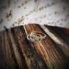 Womens 1.25Ct Wedding Engagement Ring Set Sterling Silver 925 Round Cubic Zirconia
