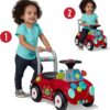 Creativity Car, Ride-on and Push Walker, Pink, Multipack Quantity 1