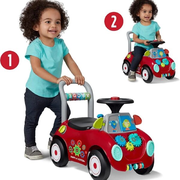 Creativity Car, Ride-on and Push Walker, Pink, Multipack Quantity 1