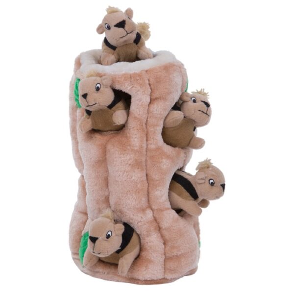 Hound Hide A Squirrel Plush Dog Toy Puzzle, XL