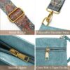 Hobo Bags for Women Crossbody Handbags Guitar Strap Shoulder Bucket Bag Vegan Leather Purse Trendy Boho Tote Purses