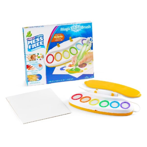 Color Wonder Magic Light Brush, Mess Free Kids Painting Set, Preschool Supplies, Toddler Activities, Educational Toys, Gifts for Ages 3 & Up
