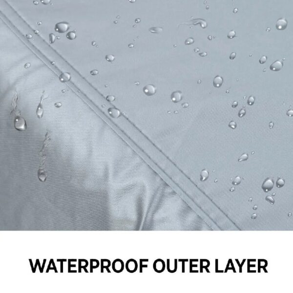 Heavy Duty Waterproof Full Car Cover All Weather Protection Outdoor Indoor Use UV Dustproof for Auto,SUV,Sedan