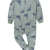 Baby and Toddler Neutral Microfleece Blanket Sleeper Pajamas, 3-Pack, Sizes 0/3M-5T