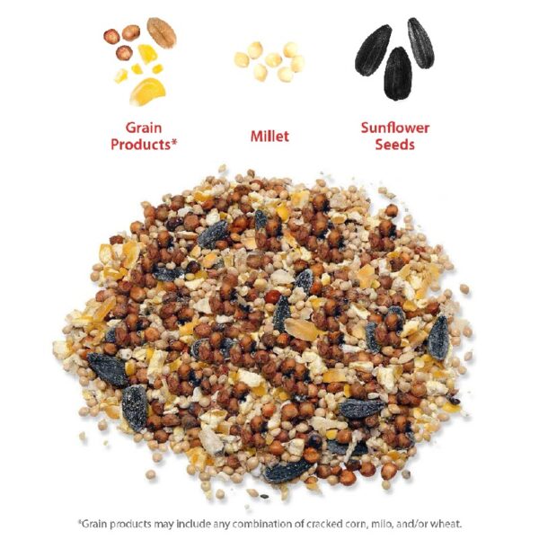 (2 pack) Economy Mix Wild Bird Feed, Value Bird Seed Blend, Dry, 20 lb. Bag