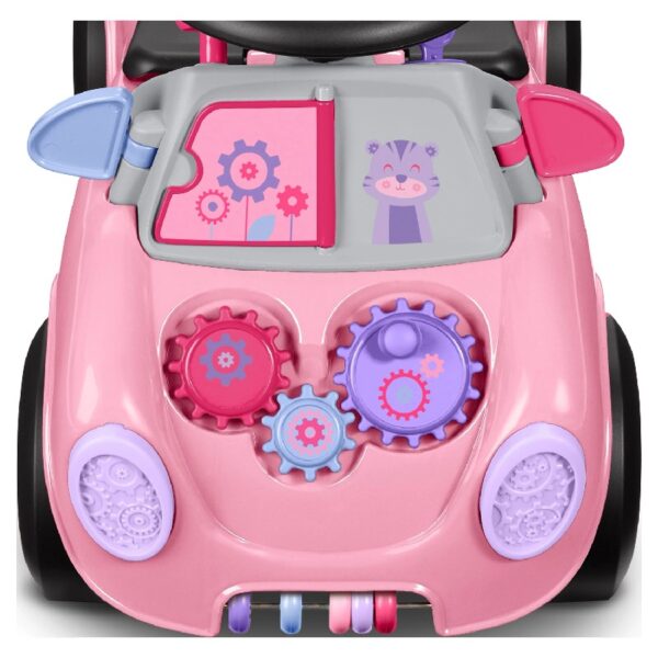 Creativity Car, Ride-on and Push Walker, Pink, Multipack Quantity 1
