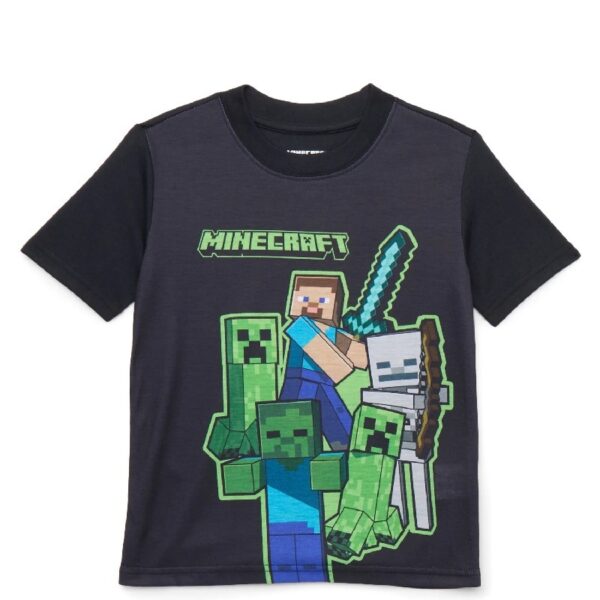 Teenage Mutant Ninja Turtles Boys Graphic Print Tee and Shorts Sleep Set, 2-Piece, Sizes 4-12
