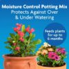 Moisture Control Potting Mix, 33% More Water Absorption, Feeds Up To 6 Months