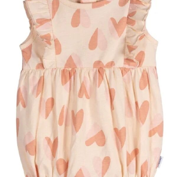 Brand Baby Girl Ruffle Sleeve Rompers, 3-Pack, Sizes, 0/3 Months - 24 Months
