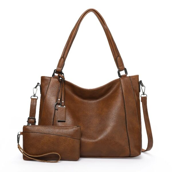 Sendfen Handbags for Women Shoulder Bags Tote Satchel Hobo 4pcs Purse Set