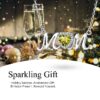 Bestyle S925 Sterling Silver Necklace for Mom Grandma Shiny CZ Heart Pendant Necklace March Created Aquamarine Birthstone Jewelry Mother's Day Gift