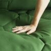 8 PCS Modern Comforter Set with Sheets All Season Bed in a Bag, Black, Queen Size