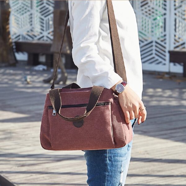 Ablanczoom Handbags Womens Tote Bags Multiple Pockets Lady Shoulder Crossbady Bags