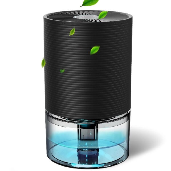 700ml Small Dehumidifiers with LED Light 2200 Cubic feet (215 Sq. ft)