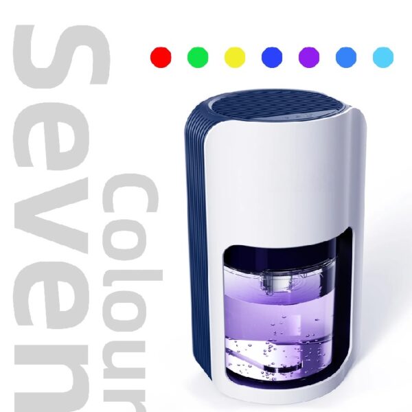 1200ml Ultra Quiet Dehumidifier with Automatic Defrosting for Home, 480 Sq ft