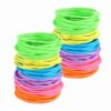 144 Bracelets Neon Jelly Bracelets Rainbow Colors Party Favors Birthday G