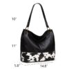 Hobo Bag Purses and Handbags for Women Top Handle Handbags with Zipper