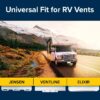 Universal RV Vent Automotive Specialty Part Replacement Kit - (40195)