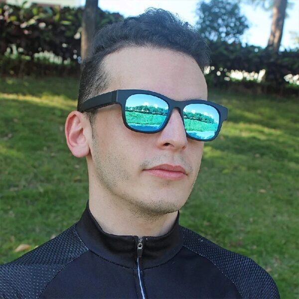 Unisex Smart Sunglasses with Bluetooth, Black