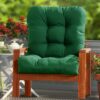 42” x 21” Hawaii Back Chair Outdoor Seating Cushions, Durable Polyester