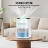 2000ml Portable Dehumidifier, Auto Defrost, Ultra Quiet for Home Large Room Bathroom Garage,Auto Power Off,LED Indicator,clearance sales,White