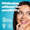 Enamel-Safe & Peroxide-Free Teeth Whitening Strips, Dentist Formulated, 14-Pack