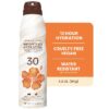 (3 pack) Weightless Hydration Clear Spray Sunscreen SPF 30, 6oz
