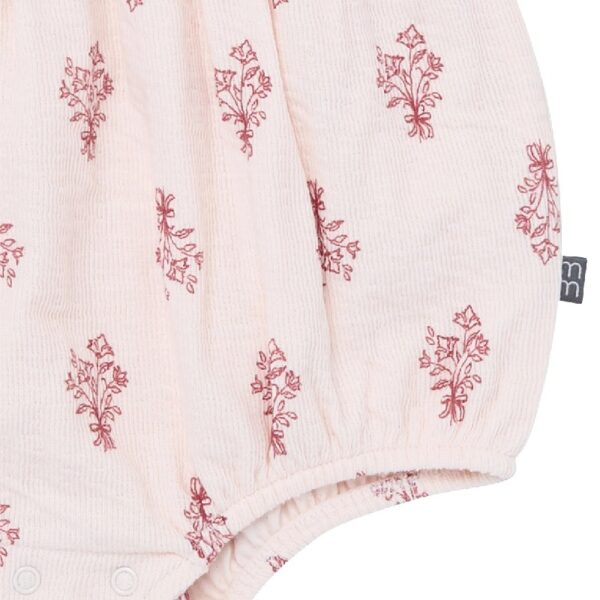 By Gerber Baby Girl Bubble Romper with Flutter Sleeves, Sizes 0/3 Months - 24 Months