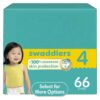 Swaddlers Diapers, Size 4, 66 Count (Select for More Options)