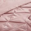 Dorm Bedding Twin Comforter Set - 5 Pieces Pintuck Bed in A Bag with Comforters, Sheets, Pillowcases & Shams