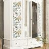 RoomMates Vintage Poppy Peel & Stick Wallpaper, 20.5 in x 18 ft, 30.75 Sq. ft