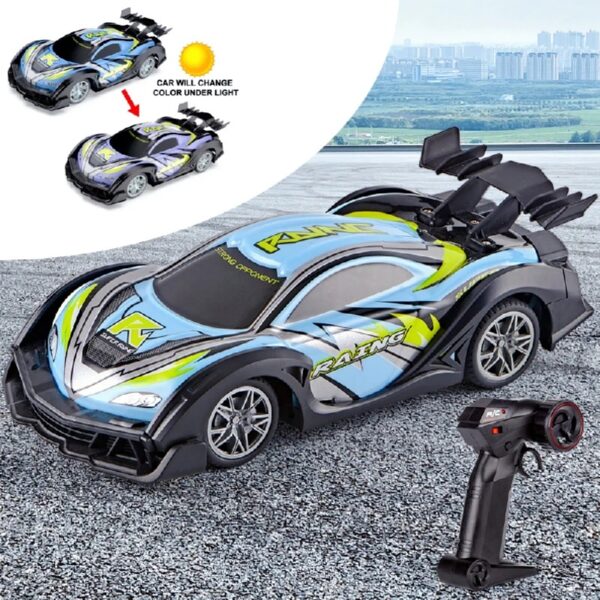 RC Car for Kids, 1:18 Remote Control 2.4Ghz High Speed Race Drifting Cars for Christmas Gift Toy