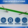 Paper Fasteners, Prong Fasteners, Metal Fasteners, 2 Inch, 2.75
