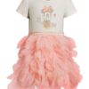 Disney Frozen Toddler Girl Short Sleeve Tutu Dress, Sizes 12M-5T