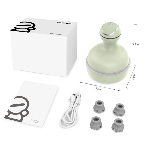 Comfier Scalp Massager for Hair Growth, Electric Portable Handheld Head Hair Massager for Relax, Gifts