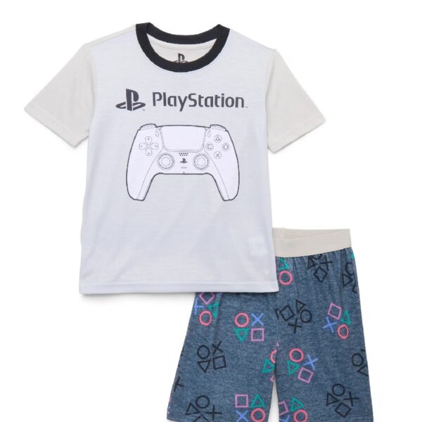 Teenage Mutant Ninja Turtles Boys Graphic Print Tee and Shorts Sleep Set, 2-Piece, Sizes 4-12
