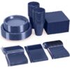 Exquisite 350 Piece Easter Plastic Disposable Party Plates & Dinnerware Combo Set