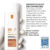 Anthelios Tinted Mineral Fluid Sunscreen for Face SPF 50, 1.7 fl oz
