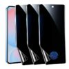 [3 Pack] Privacy Screen Protector for Samsung Galaxy S24 FE 5G,Supports Fingerprint Unlock, Anti-Spy Flexible TPU Screen Protector for Samsung S24 FE 6.7-Inch