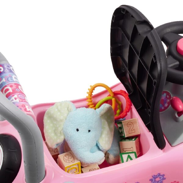 Creativity Car, Ride-on and Push Walker, Pink, Multipack Quantity 1