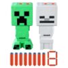 Minecraft Creeper & Skeleton Mob 2-Blaster Pack, 8  N1 Darts, Use Only with  N Series