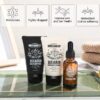 Beard Grooming Kit for Men - 8Pcs Beard Care Kit with Wash & Conditioner & Traveling Bag, Gift Sets for Men