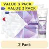 (6 pack) 3D White Brilliance Vibrant Peppermint Teeth Whitening Toothpaste, 4.6 oz, Pack of 3 Tubes