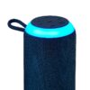 onn Medium Rugged Speaker with Bluetooth Wireless Technology and LED Lighting, Navy