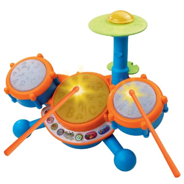 KidiBeats Drum Set with Accessories, Baby and Toddler Toys