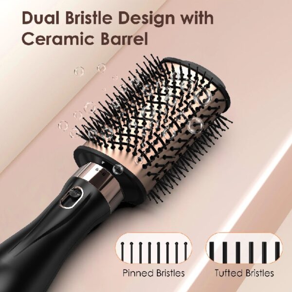 Hair Dryer Brush, Hot Air Brush, Blow Dryer Brush Tool Set Straightener/Dryer/Curling Plastic