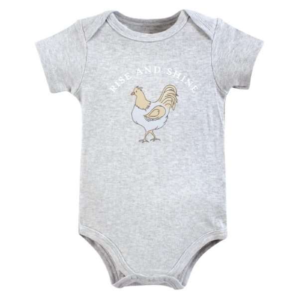 Short Sleeve Bodysuits, 5-Pack, Newborn- 24 Months